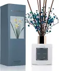 Premium Reed Diffuser Set with Preserved Baby'S Breath & Cotton Stick Cashmere V
