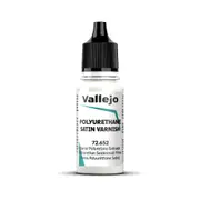 Vallejo Game Colour Polyurethane Satin Varnish 18ml Acrylic Paint