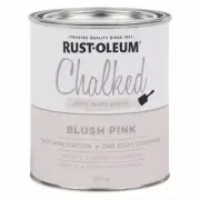 Rust-Oleum 887ml Chalked Ultra Matt Paint - Blush Pink