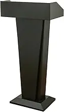 Floor Lectern Podium Podium Lectern Podium Stand,Professional Presentation Podium Lectern, Height 118cm Iron Podium for Church and Schools Standing Reading Desk Information,