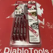 Diablo DS005SC Carbide Reciprocating Saw Blade Set (5 Piece)