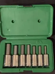 SKT41227 Tools Standard SAE 7-piece Chrome Hex Bit Socket Set - NEW
