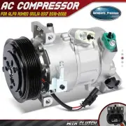 A/C Compressor with 6SBU14 Compressor for Alfa Romeo Giulia 2017-2022 L4 2.0L (for: Alfa Romeo)