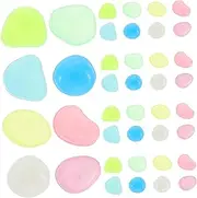 HAWILLOSCH 500pcs Glow in The Dark Rocks Outdoor: Glowing Small Gravel for Fish Tank and Garden Luminous Stones for DIY Projects and Indoor Decoration