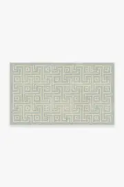 90' x 150' | Machine Washable Runner Rug | Kid & Pet Friendly | Indoor Rug | Rove Soft Aqua Flatwoven Rug | Ruggable