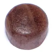 3/8" Walnut Wood Round Head Plugs (100 pcs.)