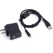 USB AC Power Adapter Camera Battery Charger Cord For Nikon Coolpix S9200 S3700