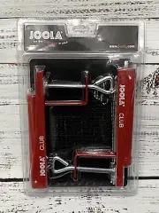 New Joola Club Table Tennis Net Black and Red Post Set Sealed Package Ping Pong