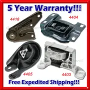 K988 Fits 2004-2009 Mazda 3 2.3L w/o Turbo Motor & Transmission Mount Set 4pc