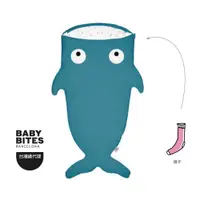 在飛比找蝦皮商城優惠-『BabyBites』西班牙鯊魚咬一口 兒童睡袋—土耳其藍 