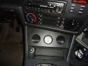 BMW E30 (1984-1991) Gauge Holder By Ash Tray: 3-52mm Left hand drive
