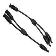 Blue Bar Solar Panel Connector Splitter 1pr Compatible with MC4
