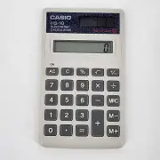 Casio HS-10 Handheld Pocket Solar Electronic Calculator