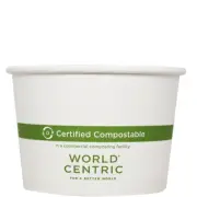 World Centric's 16oz Bowls - Paper - FSC Mix - SCS-COC-002849 - - Case of 500