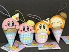 FuRyu Kirby Ice Parlour Mascots plush 4 types Complete Set Japan 2024 New
