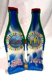 COCA-COLA COKE - 2002 MCDONALDS OWNERS CONVENTION BOTTLE - NEW IN BOX
