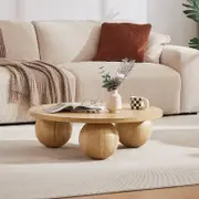 Orbie Natural Wood Coffee Table