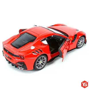 FERRARI Bburago 1:24 比例壓鑄法拉利 F12 tdf 跑車金屬玩具車收藏品