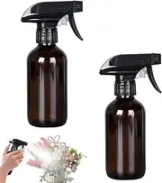 Iouyjiu Fine Mist Spray Bottles, Refillable Spray Bottle - 2 x 240ml Refillable Mist Bottles for Continuous Spraying,Empty Sprayer with Water Container