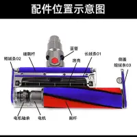 在飛比找Yahoo!奇摩拍賣優惠-熱銷 配Dyson戴森吸塵器吸頭配件V10藍色軟管V11地刷