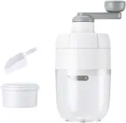 Ice Crusher Machine for Home,Manual Ice Shaver Crushed Ice Maker Shaved Ice M...
