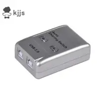 在飛比找蝦皮商城優惠-Fjgear USB 2.0 自動共享開關 2 端口 HUB