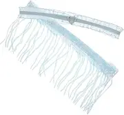 [FRCOLOR] 1 Pair Sky-Blue Tassel Lace Stockings with Shiny Lace Leg for Bride Wedding Ring Women Leg Bridal Accessories