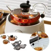 Tail Kettle High Temperature Teapot Gray Tail Kettle Handmade Tea Set