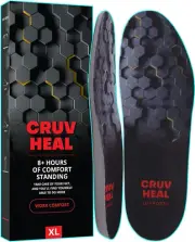 (New) Work Comfort Orthotic Insoles - anti Fatigue Shoe Insert Men Women Plantar