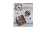Maverick Deluxe Whisky Granite Stone Set - Set of 6 - Comes w/ Tongs Pouch Tray
