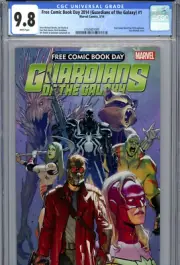 FCBD Guardians of the Galaxy #1 (2014) Marvel CGC 9.8 White