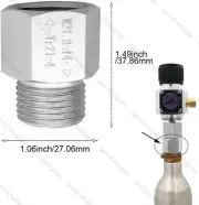 T21-4 to W21.8-14 adapter converter to CO2 cylinder for soda SodaStream 2023