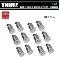 在飛比找樂天市場購物網優惠-【露營趣】附鑰匙 新店桃園 THULE 都樂 452 無排水