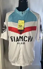 Bianchi Milano Cycling Jersey & Bib Shorts NWT XXXL