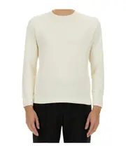Theory Crewneck Knitted Jumper M White