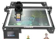 [EU/US Direct] LONGER RAY5 20W Laser Engraver Cutter, Fixed Focus, 0.08*0.1mm Laser Spot, Color Touchscreen, 32-Bit Chip