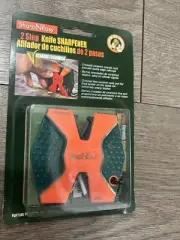 Sharp & Easy 2 Step Knife Sharpener New