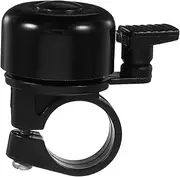 Bike Bell Black Thumb Bell Accessory for Safety with Loud Sound Easy Installation Durable Material for Trails and Roads