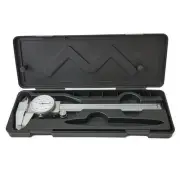 Equipment Dial Caliper Stainless steel Vernier Woodworking 6 inch Ruler