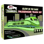 Atlas Trainkids 15000100 Glow in the Dark Passenger Train Set HO Scale