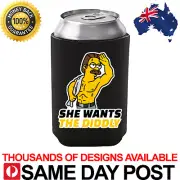 Buff Ned Flanders STUBBY HOLDER - Drink Cooler Summer Fun Aussie Funny Sesh