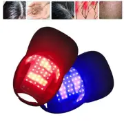 650nm Red&Blue Light Therapy Cap Hair Regrowth Helmet Hair Loss Treatment Hat US