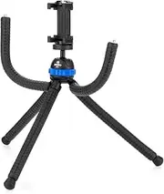 [Benro] KoalaPod Kit with Five Legs and Smartphone Holder, Flexible Bendable Tripod (KP1K)