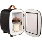 Vevor Mini Fridge, 4 Liter/6 Can Small Refrigerator for Beverage Skincare & Cosm