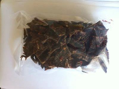 BEEF JERKY HOT CHILLI 500G WEST AUSTRALIAN OUTBACK PREMIUM BEEF FACTORY FRESH