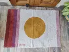 Hand-woven Moroccan Kitchen Mat, Entrance Mat, Soft Wool Mat, Bathmat, Doormat
