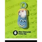 McDonald's X Crocs 2024 Happy Meal Mini Crocs Key Chains NO.6