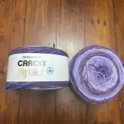 Lot of 2 Caron Big cakes grape jelly 10.5 oz