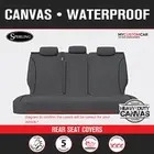 Nissan Navara NP300 D23 Dual Cab 2015-2017 TRADIES Rear Canvas Seat Covers