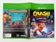 Crash Bandicoot 4 It's About Time Xbox One GameStop Promotional DisplayArtwork